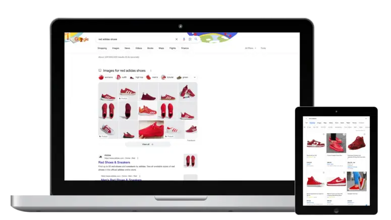 Google Shopping ads example